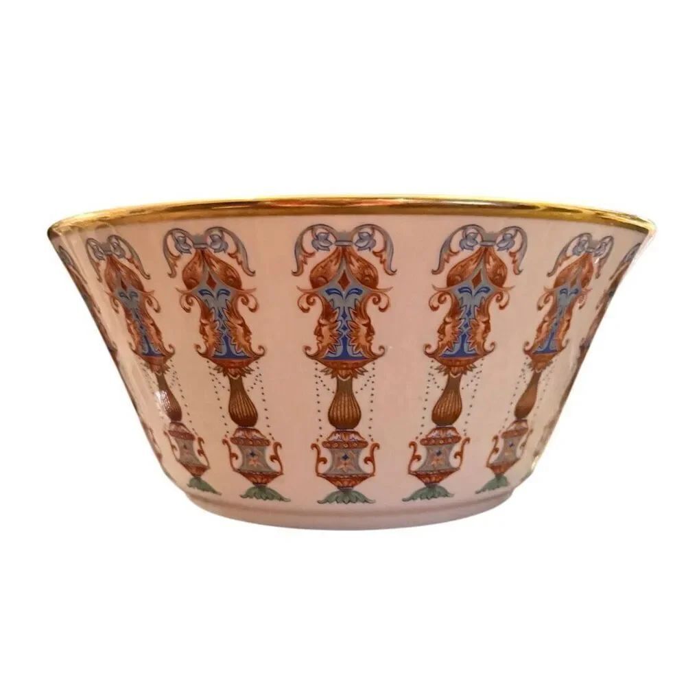 Lenox Lido 10" Large Salad Serving Bowl Made in USA Circa 1970's